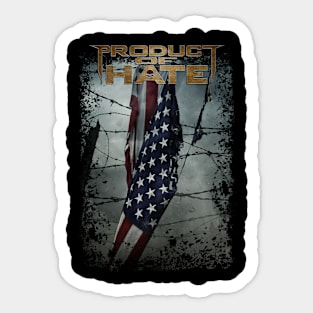 Product of Hate - 'You Brought This War' American Flag Sticker